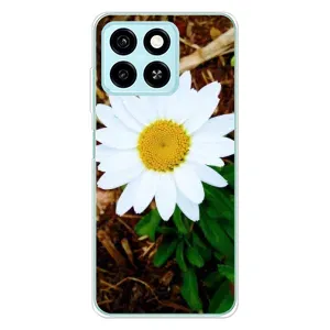 Чохол з ромашками на ZTE Blade A55 (Біла ромашка)