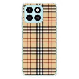 Чехол с Брендами одежды на ЗТЕ Блейд А55 (Burberry стиль)