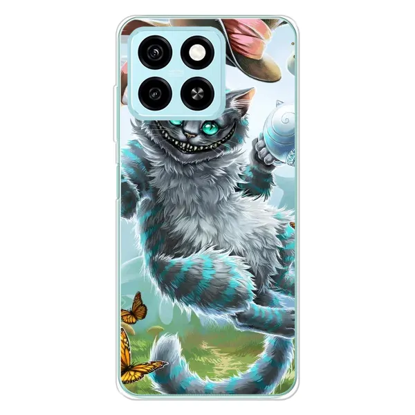Чехол с рисунком «Чеширский КОТИК» для ZTE Blade A55 Чехол с рисунком «Чеширский КОТИК» для ZTE Blade A55