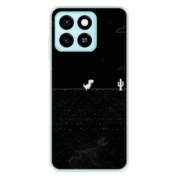 Чехол с рисунком «Динозаврик» для ZTE Blade A55 Чехол с рисунком «Динозаврик» для ZTE Blade A55