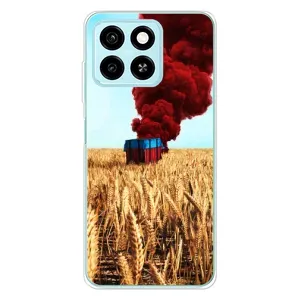 Чехол (TPU) с картинкой "Лого Пабг" на ЗТЕ Блейд А55 (Дроп)