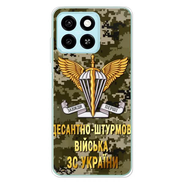 Чехол с рисунком «ДШВ ЗСУ» для ZTE Blade A55 Чехол с рисунком «ДШВ ЗСУ» для ZTE Blade A55