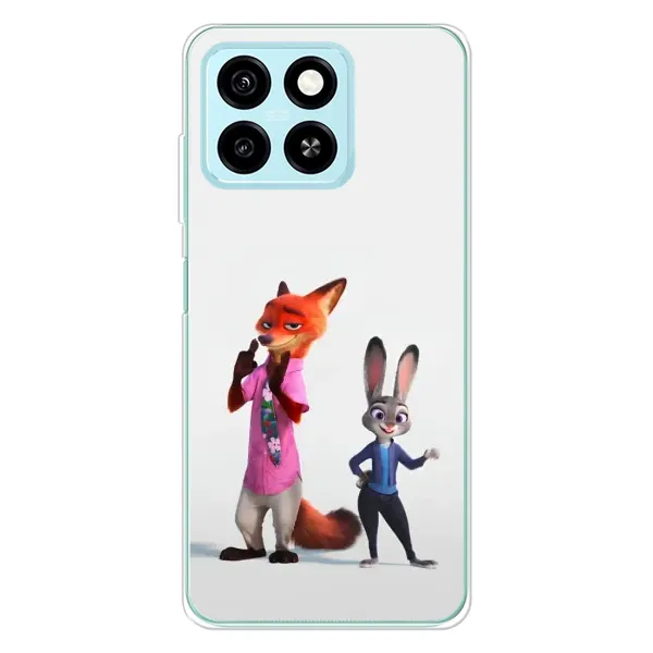Чехол с рисунком «Джуди и Ник» для ZTE Blade A55 Чехол с рисунком «Джуди и Ник» для ZTE Blade A55