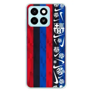 Чехол для ZTE Blade A55 (Барселона) (Фанат Барсы)
