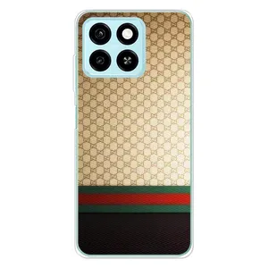 Чехлы Бренд GUCCI для ZTE Blade A55 (Фон Гуччи)