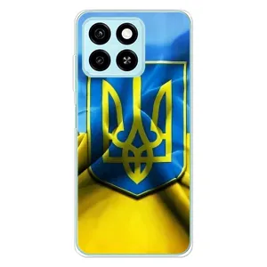 Чохол з картинкою (Патріотичний ГЕРБ) на ZTE Blade A55 (Герб і Прапор України)