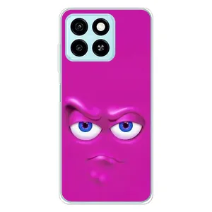 Силиконовые Чехлы (смешные стикеры) для ZTE Blade A55 (Хитрая мордочка)