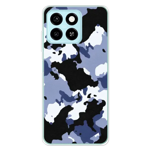 Чехол с рисунком «Камуфляжный Серый» для ZTE Blade A55 Чехол с рисунком «Камуфляжный Серый» для ZTE Blade A55