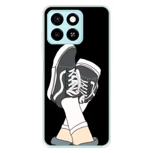 Чохол з Прикольним Принтом на ZTE Blade A55 (Кеди)