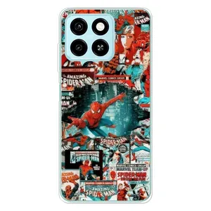 Чехол Супергерой Человека Паука на ZTE Blade A55 (Комиксы Человек Паук)