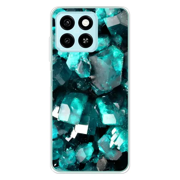 Чехол с рисунком «Кристалы» для ZTE Blade A55 Чехол с рисунком «Кристалы» для ZTE Blade A55