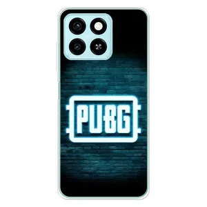 Чехол (TPU) с картинкой "Лого Пабг" на ЗТЕ Блейд А55 (Лого PUBG)