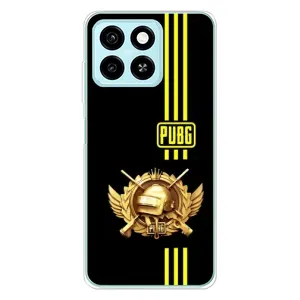 Чехол (TPU) с картинкой "Лого Пабг" на ЗТЕ Блейд А55 (Лого PUPG)