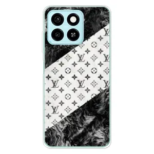 Чохол Стиль Louis Vuitton на ZTE Blade A55 (LV на білому)