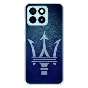 Чехлы с тематикой "Крутые машины" на ZTE Blade A55 (Лого Maserati)