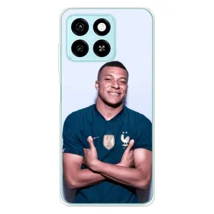 Чохол (TPU) з Футболістом на ZTE Blade A55 (Мбаппешичка)