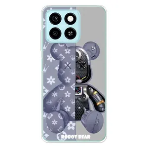 Силіконовий чохол для ZTE Blade A55 (Ведмідь Louis Vuitton)