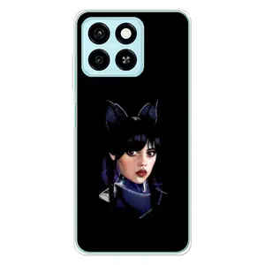 Чехлы с принтом Уэнсдей на ZTE Blade A55 (Милая Уэнсдей)