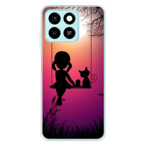 Чехол с рисунком «На качели» для ZTE Blade A55 Чехол с рисунком «На качели» для ZTE Blade A55