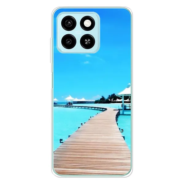 Чехол с рисунком «Набережная» для ZTE Blade A55 Чехол с рисунком «Набережная» для ZTE Blade A55
