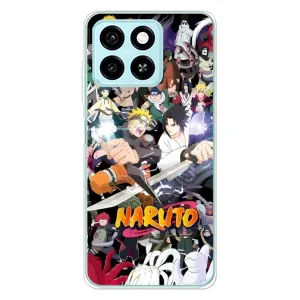 Купить Чехлы на телефон с принтом Anime для ZTE Blade A55 (Наруто постер)