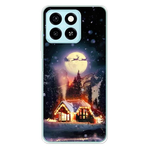 Чехол с рисунком «Настроение зимнее» для ZTE Blade A55 Чехол с рисунком «Настроение зимнее» для ZTE Blade A55