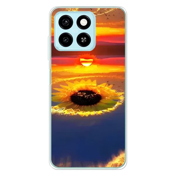 Чехол с рисунком «Небо подсолнух» для ZTE Blade A55 Чехол с рисунком «Небо подсолнух» для ZTE Blade A55