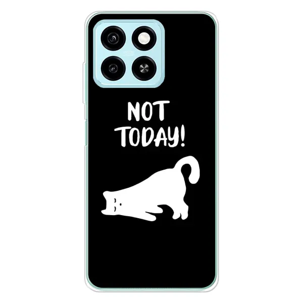 Чехол с рисунком «Not Today» для ZTE Blade A55 Чехол с рисунком «Not Today» для ZTE Blade A55