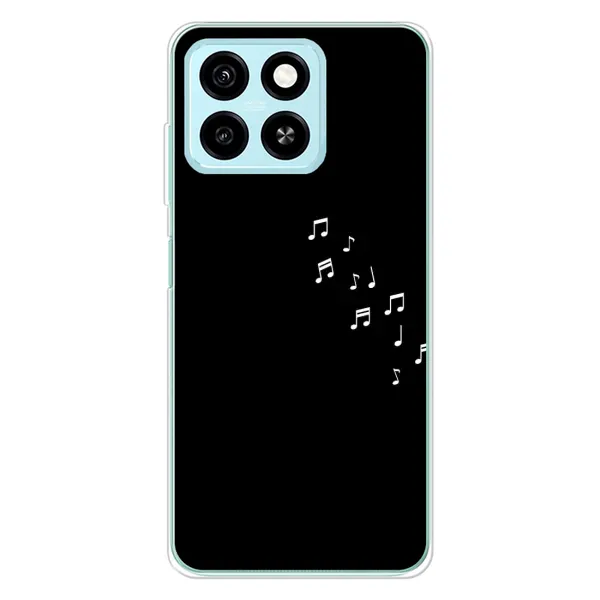 Чехол с рисунком «Ноты» для ZTE Blade A55 Чехол с рисунком «Ноты» для ZTE Blade A55