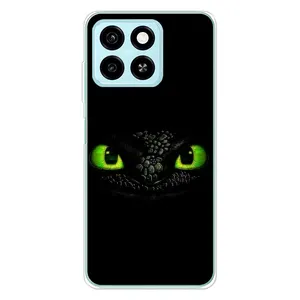 Чехол дракон Беззубик для ZTE Blade A55 (Глаза Беззубика)