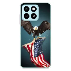 Чохол Прапор USA для ZTE Blade A55 (Орел і прапор)