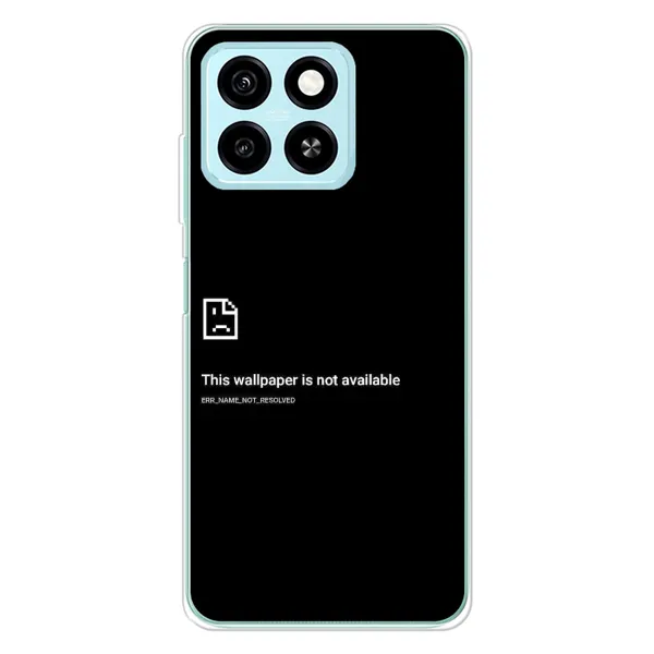 Чехол с рисунком «Ошибка» для ZTE Blade A55 Чехол с рисунком «Ошибка» для ZTE Blade A55
