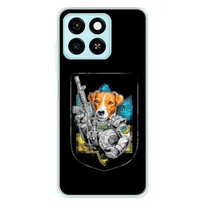 Чехол с принтом для ZTE Blade A55