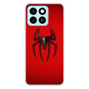 Чехол Супергерой Человека Паука на ZTE Blade A55 (Паук марвел)
