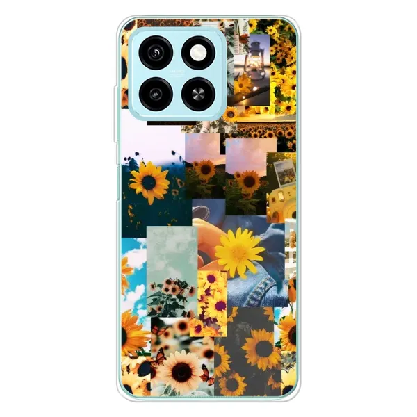 Чехол с рисунком «Подсолнуховый дизайн» для ZTE Blade A55 Чехол с рисунком «Подсолнуховый дизайн» для ZTE Blade A55