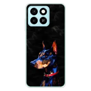 Бампер для ZTE Blade A55 з картинкою "Песики" (Собака Мопсік)