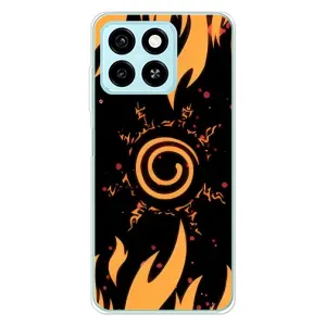 Купить Чехлы на телефон с принтом Anime для ZTE Blade A55 (Солнце Наруто)