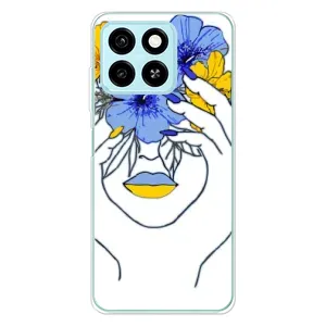 Чохол на ZTE Blade A55 (Український дизайн) (Українка на всю голову)
