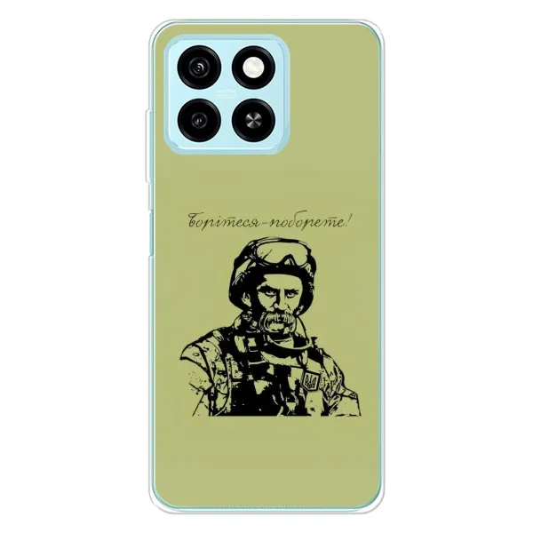 Чехол с рисунком «Воин Т.Шевченко» для ZTE Blade A55 Чехол с рисунком «Воин Т.Шевченко» для ZTE Blade A55