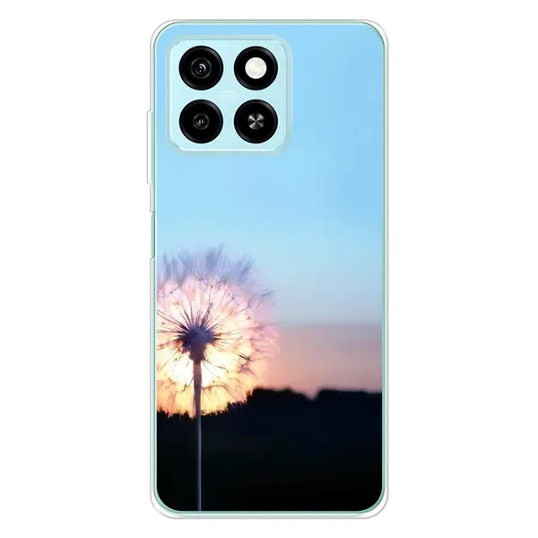 Чехол с рисунком «Закат с одуванчиком» для ZTE Blade A55 Чехол с рисунком «Закат с одуванчиком» для ZTE Blade A55