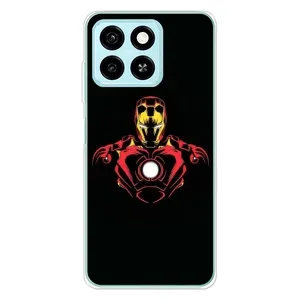 Чехол Супергерой Железный человек на ZTE Blade A55 (Железный человек)