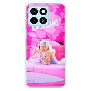 Силиконовый Чехол Барби Фильм на ZTE Blade A55 (Зставка)