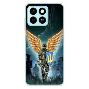 Патриотический Чехол для ZTE Blade A55 (ЗСУ з крильями)