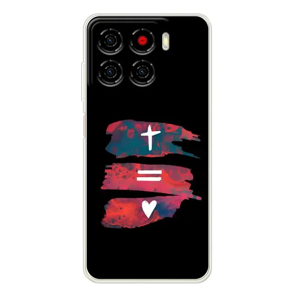Чехол с рисунком «Атрибутика» для ZTE Blade A56 Чехол с рисунком «Атрибутика» для ZTE Blade A56