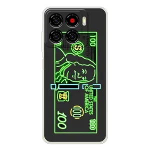 Чехол (Дорого -богато) на ZTE Blade A56 (Баксы)