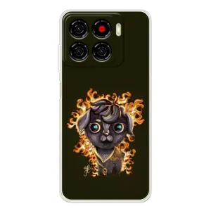 Чехлы на военную тематику для ZTE Blade A56 (Бавовна мем)