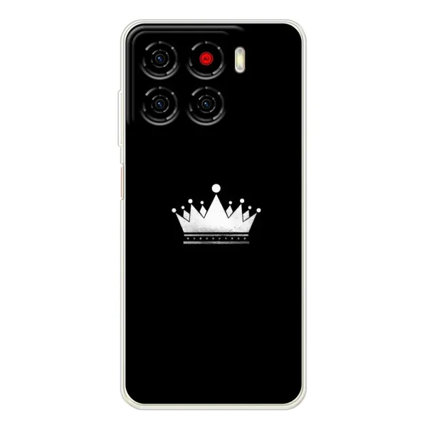 Чехол с рисунком «Белая корона» для ZTE Blade A56 Чехол с рисунком «Белая корона» для ZTE Blade A56