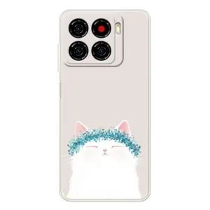 Чехол на тематику: Коты для ZTE Blade A56 (Белый котик)
