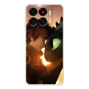 Чехол дракон Беззубик для ZTE Blade A56 (Беззубик и Иккинг)
