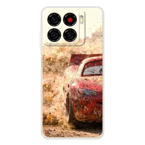 Чехол с принтом Маквин для ZTE Blade A56 (Маквин в грязи)